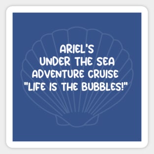 Ariel’s under the sea cruise Sticker